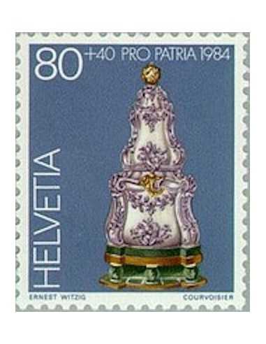 Timbre Poste Suisse N° 1204 Neuf ** philatelie foxtimbre