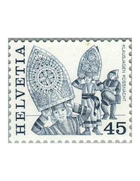 Timbre Poste Suisse N° 1210 Neuf ** philatelie foxtimbre