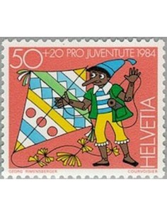 Timbre Poste Suisse N° 1214 Neuf ** philatelie foxtimbre