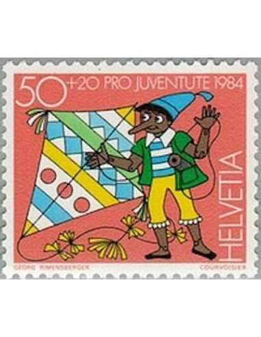 Timbre Poste Suisse N° 1214 Neuf ** philatelie foxtimbre