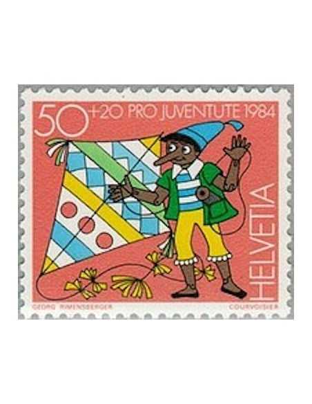 Timbre Poste Suisse N° 1214 Neuf ** philatelie foxtimbre