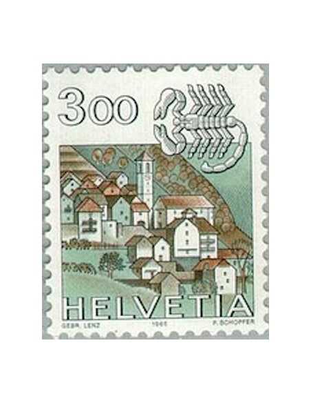 Timbre Poste Suisse N° 1218 Neuf ** philatelie foxtimbre