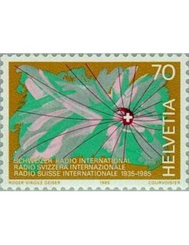 Timbre Poste Suisse N° 1231 Neuf ** philatelie foxtimbre