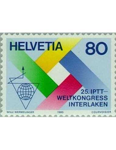 Timbre Poste Suisse N° 1232 Neuf ** philatelie foxtimbre