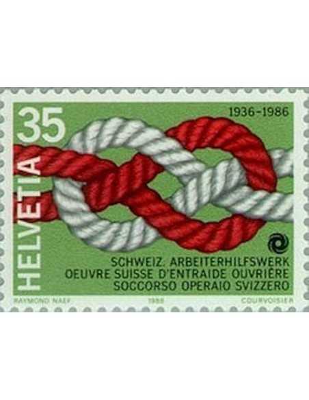 Timbre Poste Suisse N° 1237 Neuf ** philatelie foxtimbre