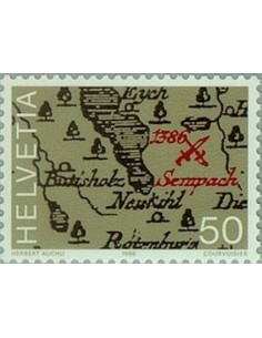 Timbre Poste Suisse N° 1238 Neuf ** philatelie foxtimbre