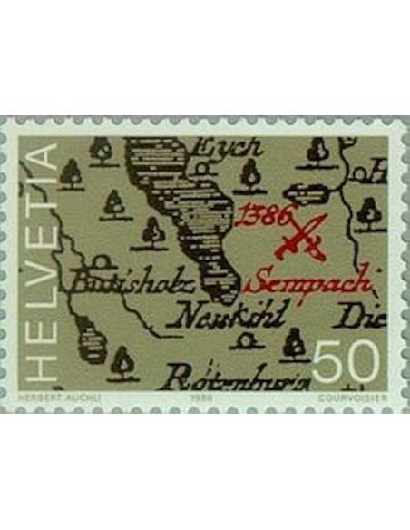 Timbre Poste Suisse N° 1238 Neuf ** philatelie foxtimbre