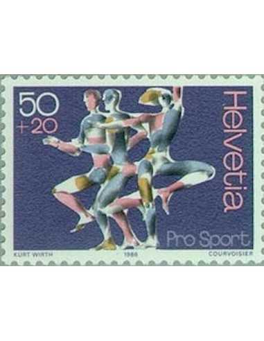 Timbre Poste Suisse N° 1243 Neuf ** philatelie foxtimbre