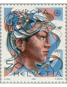 Timbre Poste Suisse N° 1244 Neuf ** philatelie foxtimbre