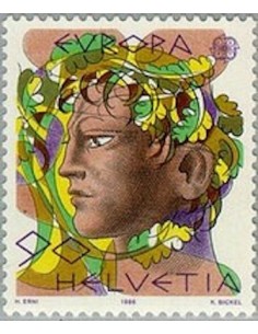 Timbre Poste Suisse N° 1245 Neuf ** philatelie foxtimbre