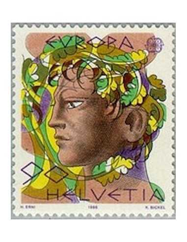 Timbre Poste Suisse N° 1245 Neuf ** philatelie foxtimbre