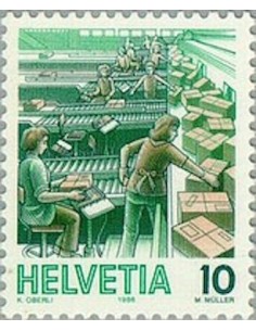 Timbre Poste Suisse N° 1251 Neuf ** philatelie foxtimbre