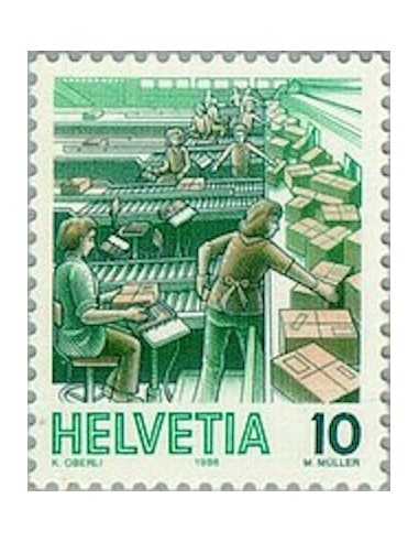 Timbre Poste Suisse N° 1251 Neuf ** philatelie foxtimbre