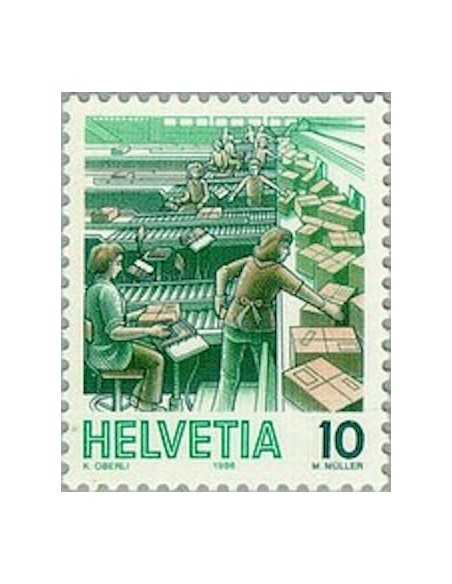 Timbre Poste Suisse N° 1251 Neuf ** philatelie foxtimbre