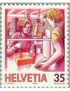 Timbre Poste Suisse N° 1253 Neuf ** philatelie foxtimbre