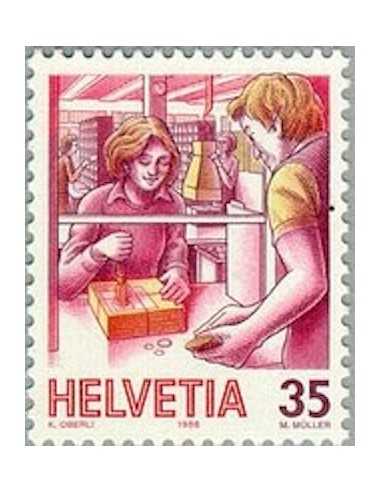 Timbre Poste Suisse N° 1253 Neuf ** philatelie foxtimbre