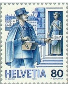 Timbre Poste Suisse N° 1254 Neuf ** philatelie foxtimbre