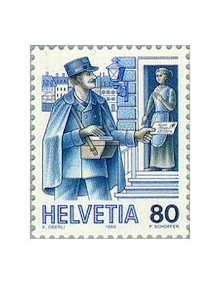 Timbre Poste Suisse N° 1254 Neuf ** philatelie foxtimbre