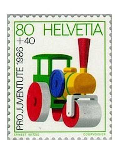 Timbre Poste Suisse N° 1262 Neuf ** philatelie foxtimbre