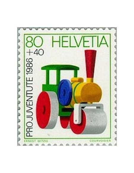 Timbre Poste Suisse N° 1262 Neuf ** philatelie foxtimbre