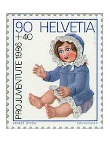 Timbre Poste Suisse N° 1263 Neuf ** philatelie foxtimbre