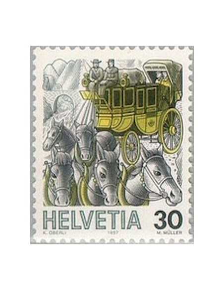 Timbre Poste Suisse N° 1265 Neuf ** philatelie foxtimbre