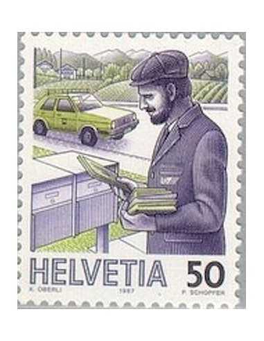 Timbre Poste Suisse N° 1267 Neuf ** philatelie foxtimbre