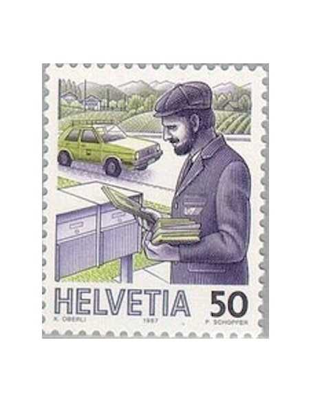 Timbre Poste Suisse N° 1267 Neuf ** philatelie foxtimbre