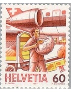 Timbre Poste Suisse N° 1268 Neuf ** philatelie foxtimbre