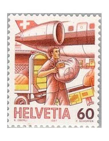 Timbre Poste Suisse N° 1268 Neuf ** philatelie foxtimbre