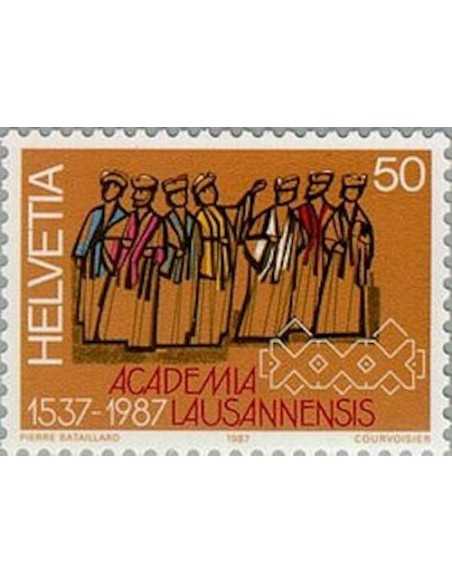 Timbre Poste Suisse N° 1270 Neuf ** philatelie foxtimbre