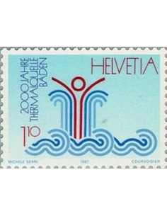 Timbre Poste Suisse N° 1273 Neuf ** philatelie foxtimbre