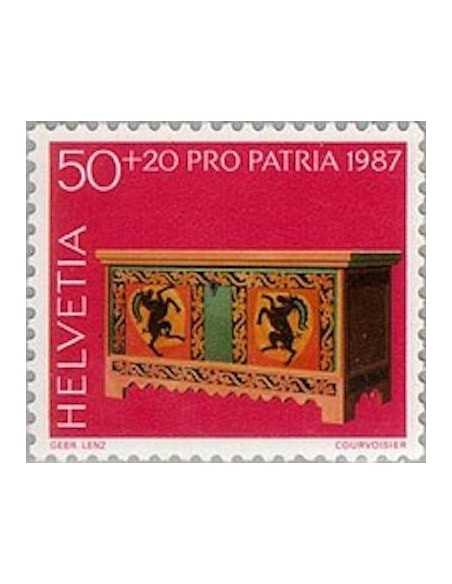 Timbre Poste Suisse N° 1277 Neuf ** philatelie foxtimbre