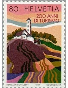 Timbre Poste Suisse N° 1281 Neuf ** philatelie foxtimbre