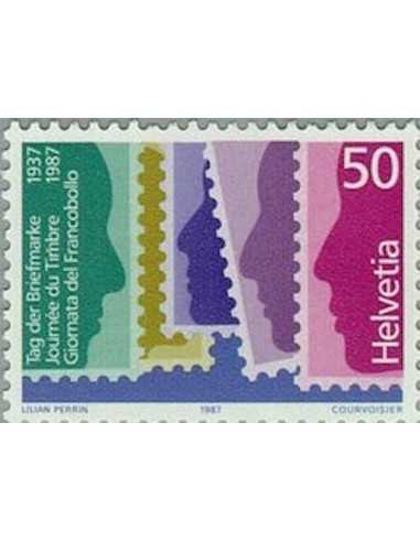 Timbre Poste Suisse N° 1285 Neuf ** philatelie foxtimbre