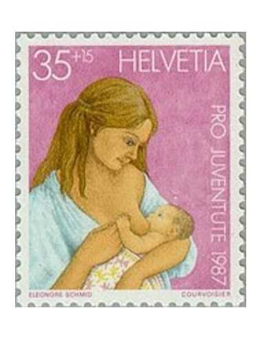 Timbre Poste Suisse N° 1289 Neuf ** philatelie foxtimbre