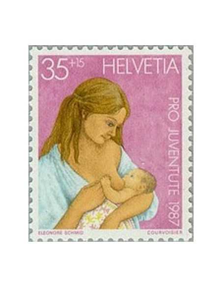 Timbre Poste Suisse N° 1289 Neuf ** philatelie foxtimbre