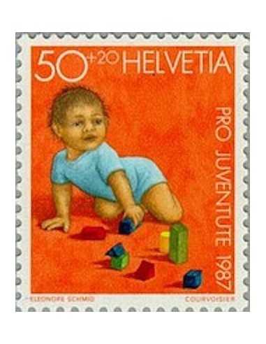 Timbre Poste Suisse N° 1290 Neuf ** philatelie foxtimbre