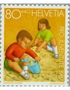 Timbre Poste Suisse N° 1291 Neuf ** philatelie foxtimbre