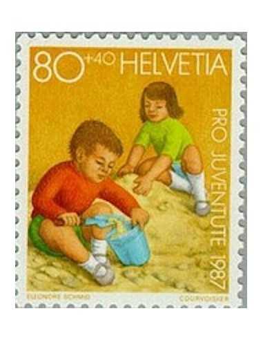 Timbre Poste Suisse N° 1291 Neuf ** philatelie foxtimbre