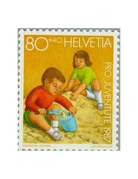 Timbre Poste Suisse N° 1291 Neuf ** philatelie foxtimbre