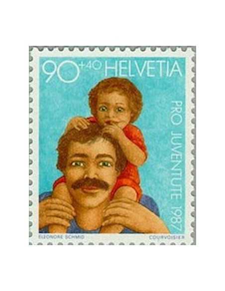 Timbre Poste Suisse N° 1292 Neuf ** philatelie foxtimbre