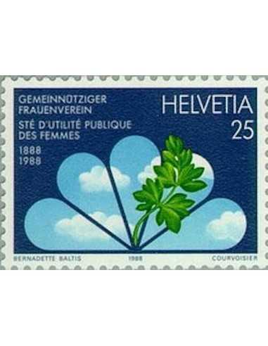 Timbre Poste Suisse N° 1293 Neuf ** philatelie foxtimbre