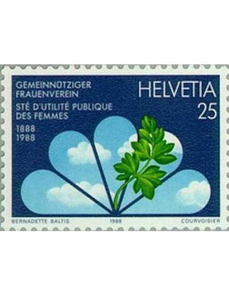 Timbre Poste Suisse N° 1293 Neuf ** philatelie foxtimbre