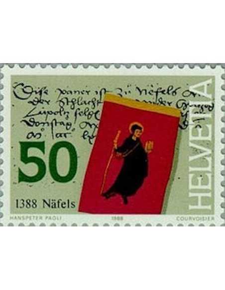 Timbre Poste Suisse N° 1295 Neuf ** philatelie foxtimbre