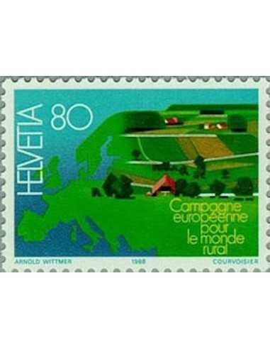 Timbre Poste Suisse N° 1296 Neuf ** philatelie foxtimbre