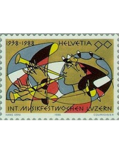 Timbre Poste Suisse N° 1297 Neuf ** philatelie foxtimbre