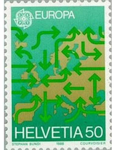 Timbre Poste Suisse N° 1298 Neuf ** philatelie foxtimbre