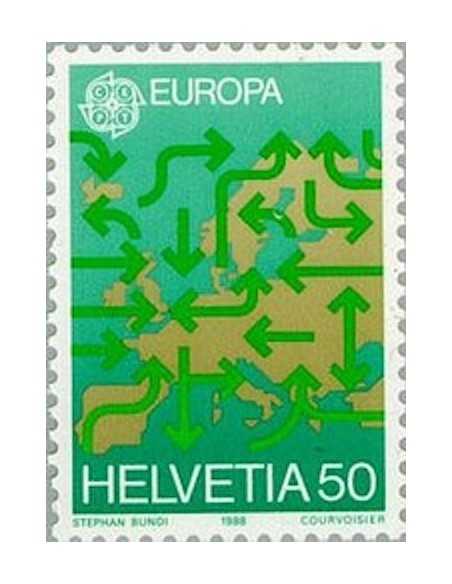 Timbre Poste Suisse N° 1298 Neuf ** philatelie foxtimbre