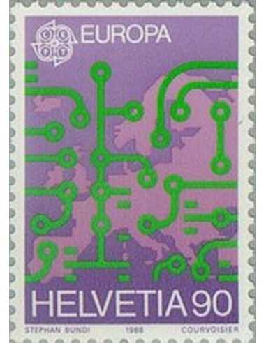 Timbre Poste Suisse N° 1299 Neuf ** philatelie foxtimbre